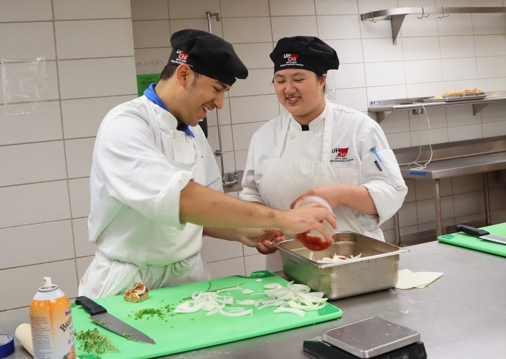 chef preparing foods